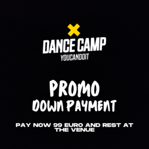 YOUCANDOIT Dance Camp Winter edition 2025 PROMO down payment