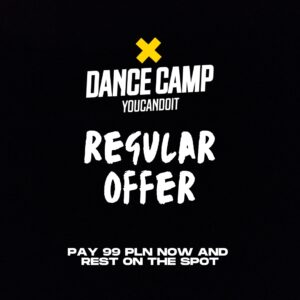 YOUCANDOIT Dance Camp Winter edition 2025 REGULAR DEPOSIT